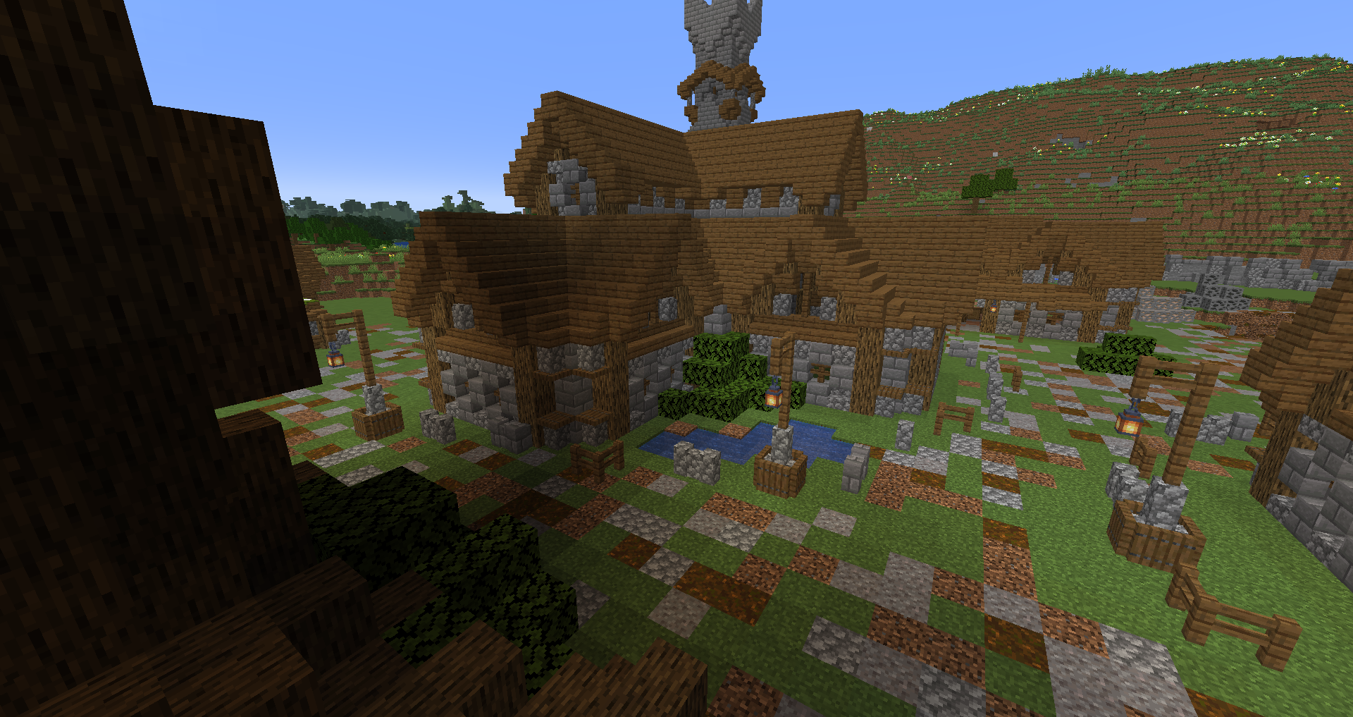 Medieval Townhall (oak) - Hpcrafts